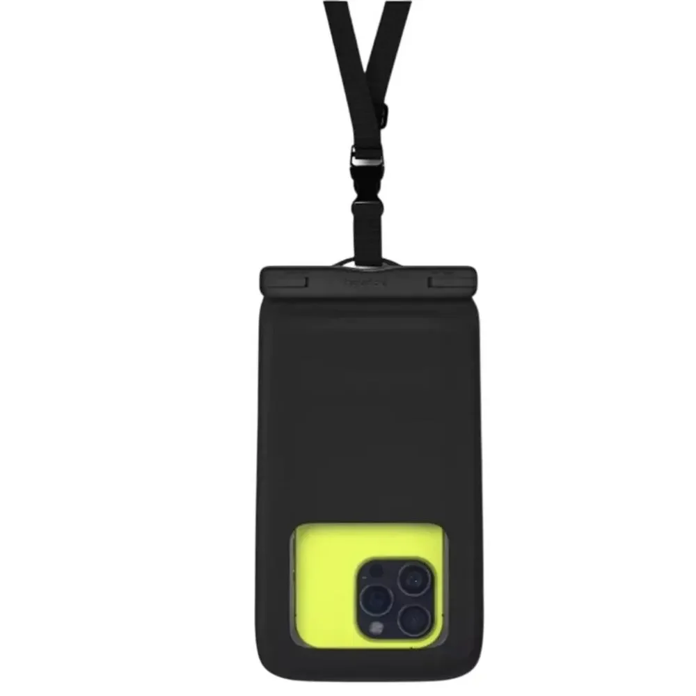 Heyday Waterproof Tech Pouch, Black, Cell Phone Camera Holder, NWT